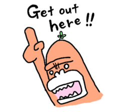 Dreaming Gorilla48 sticker #15098448