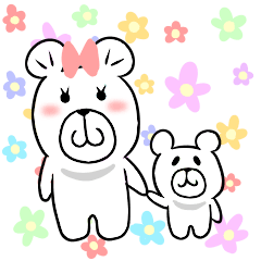 Yomekuma supporting Mayakuma