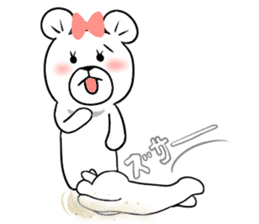 Yomekuma supporting Mayakuma sticker #15098885