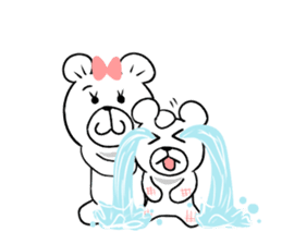 Yomekuma supporting Mayakuma sticker #15098886