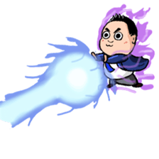 Hi! I'm Fujita . Super Salesman!! sticker #15099115