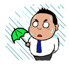 Hi! I'm Fujita . Super Salesman!! sticker #15099119