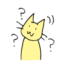 YELLOW CAT MOSUKE sticker #15099192
