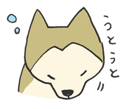 Akita-dog Sticker3 sticker #15099798