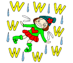 Castor bean-chan 81 sticker #15100080