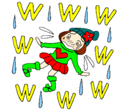 Castor bean-chan 81 sticker #15100080