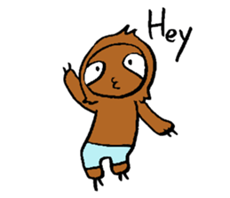 sabuchan of sloth! sticker #15100216