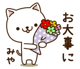 My cat"Miya" sticker #15100638