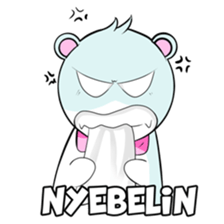 White Bear Chat sticker #15100702