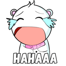 White Bear Chat sticker #15100703