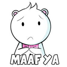 White Bear Chat sticker #15100704