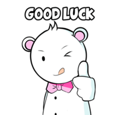 White Bear Chat sticker #15100709