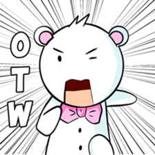 White Bear Chat sticker #15100730
