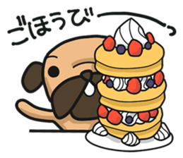 Dear Sirs Mr.Pug sticker #15100867