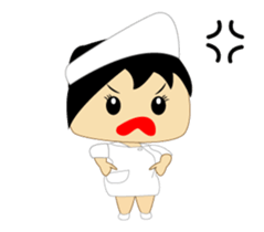 Mischievous nurse sticker #15101856
