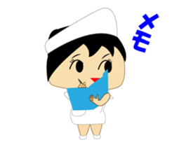 Mischievous nurse sticker #15101864