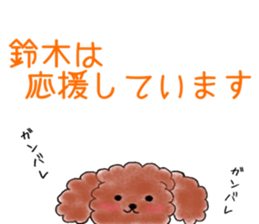 poodle suzuki's everyday sticker #15102426
