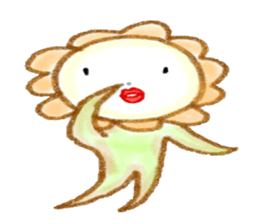 Carnivorous plant"Pakuchurun" sticker #15102451