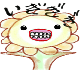 Carnivorous plant"Pakuchurun" sticker #15102467