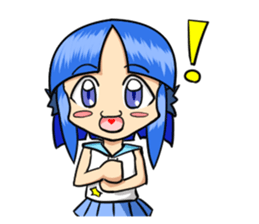 Genbu and her friends sticker #15102895