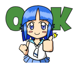 Genbu and her friends sticker #15102899