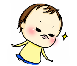 yotuba-chan sticker #15103055