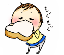 yotuba-chan sticker #15103057