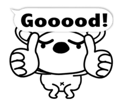 DubBear in English ! sticker #15103150