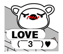 DubBear in English ! sticker #15103154