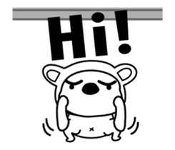 DubBear in English ! sticker #15103170