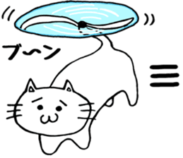 Cool cats "Jirokichi and Gomazo" sticker #15103246
