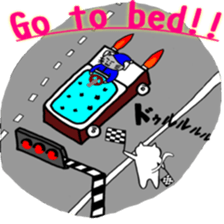 Cool cats "Jirokichi and Gomazo" sticker #15103256