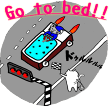 Cool cats "Jirokichi and Gomazo" sticker #15103256