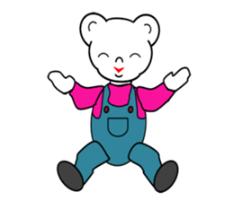 Margin bear "MIMU" sticker #15103468