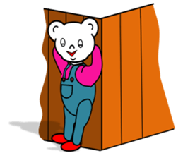 Margin bear "MIMU" sticker #15103483