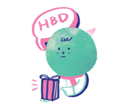 GUMMY the mint ice cream 2 sticker #15103656