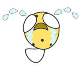 Yellow boxfish stickers sticker #15103941