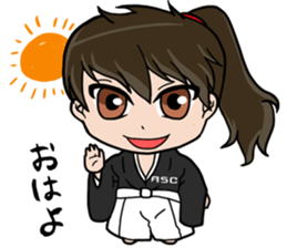 ASC Samurai sticker #15104012