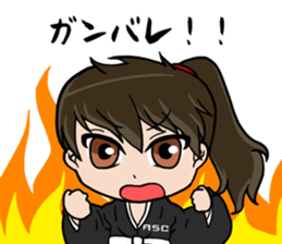 ASC Samurai sticker #15104020