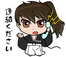 ASC Samurai sticker #15104024