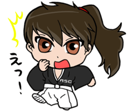 ASC Samurai sticker #15104030