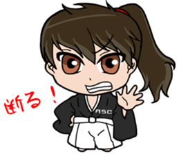 ASC Samurai sticker #15104031
