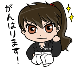 ASC Samurai sticker #15104032