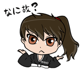 ASC Samurai sticker #15104041