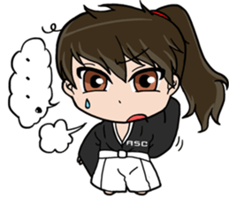 ASC Samurai sticker #15104046