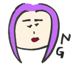 loose faces sticker #15104085