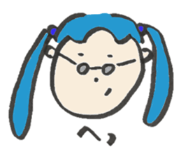 loose faces sticker #15104091