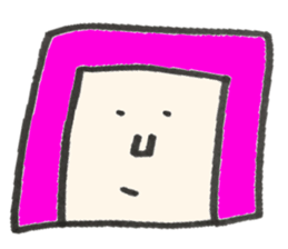 loose faces sticker #15104112