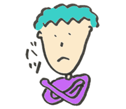 loose faces sticker #15104120