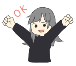 Naoko of the honest person sticker #15105141